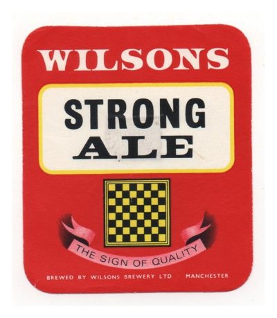 WILSON STRONG ALE RECTANGLE (B)