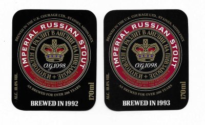 COURAGE - RUSSIAN STOUT - 1992 & 1993