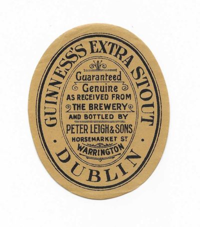 GUINNESS - LEIGH OF WARRINGTON