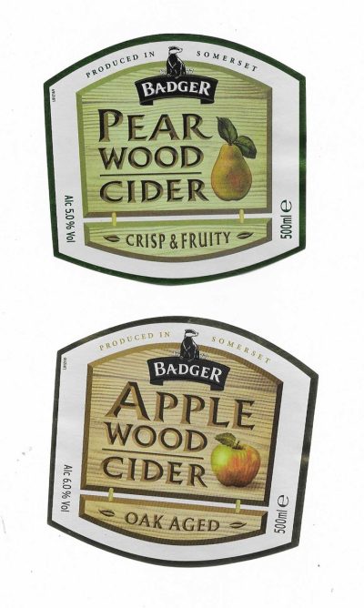 HALL & WOODHOUSE - 2 X CIDERS - ( Z24) - USED