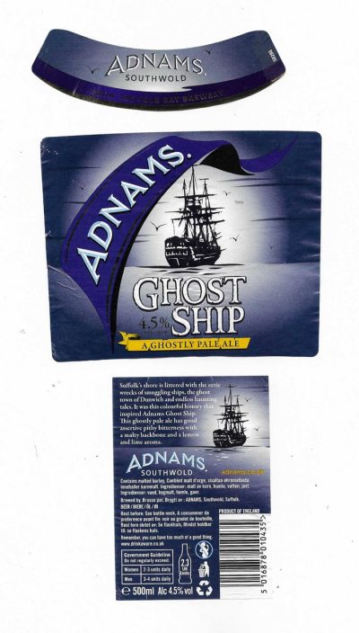 ADNAMS OF SOUTHWOLD - GHOST SHIP ( C ) - USED