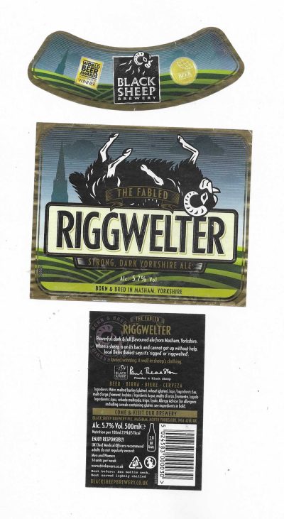 BLACK SHEEP BREWERY - RIGGWELTER - USED