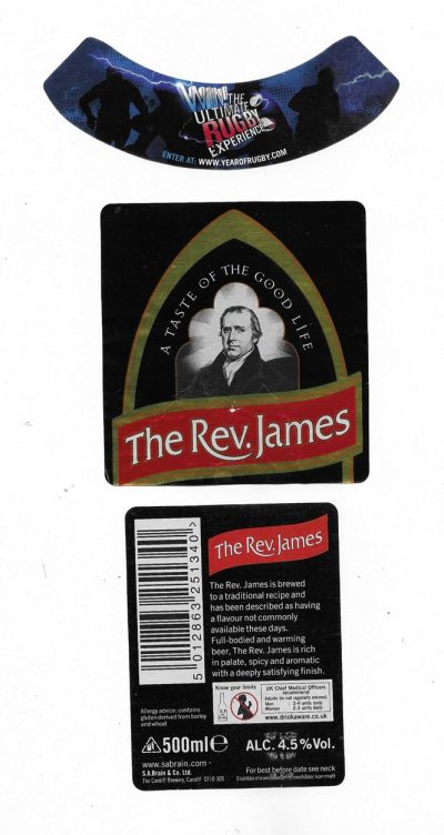 BRAIN OF CARDIFF - REV JAMES ( BB ) - USED