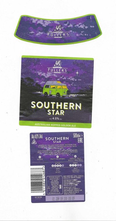 FULLER SMITH & TURNER - SOUTHERN STAR - USED