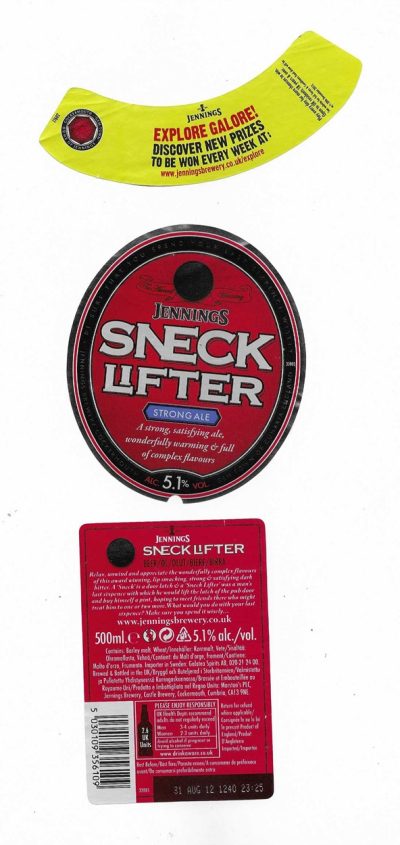 JENNINGS OF COCKERMOUTH - SNECK LIFTER ( B ) - USED