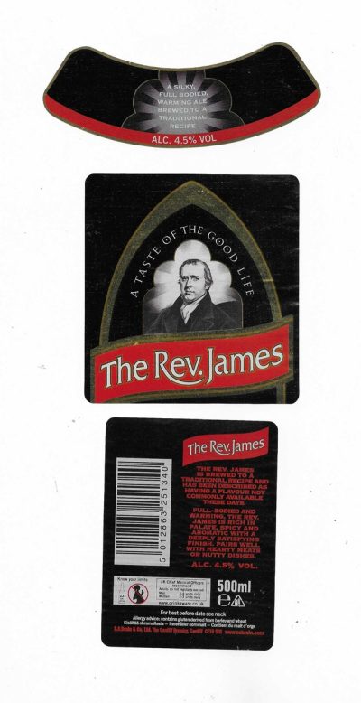 BRAIN OF CARDIFF - REV JAMES (DD ) - USED