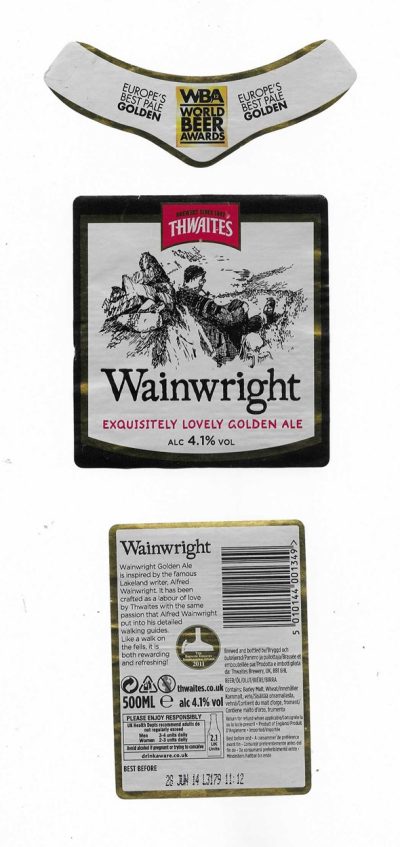 THWAITES - WAINWRIGHT ( A ) - USED - CURLS SLIGHTLY