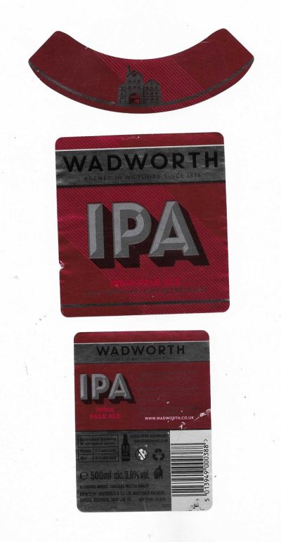 WADWORTH OF WILTSHIRE - I.P.A. ( A )- USED