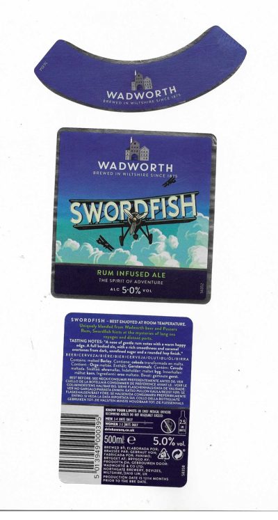 WADWORTH OF WILTSHIRE - SWORDFISH ( A )- USED