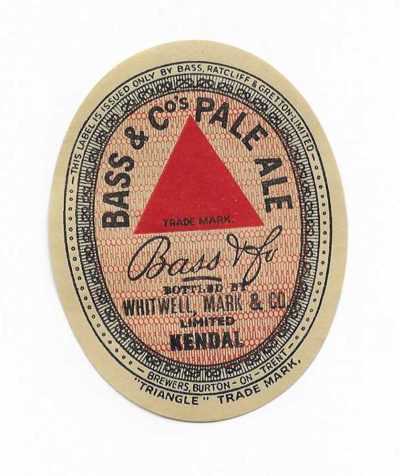 BASS - WHITWELL MARK OF KENDAL - 72mm TALL