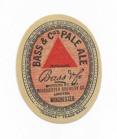 BASS - WINCHESTER BREWERY - 72mm TALL