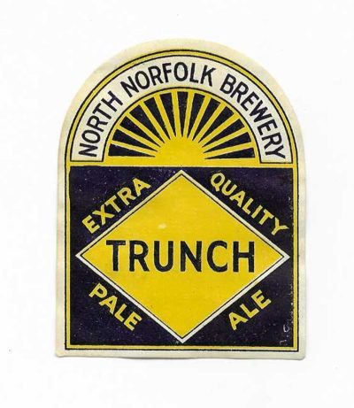 NORTH NORFOLK BREWERY - TRUNCH PALE ALE - 64mm TALL