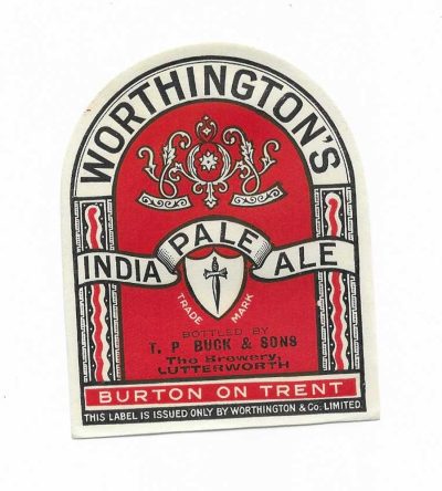 WORTHINGTON - LARGER SIZE - 85mm TALL - BUCK OF LUTTERWORTH