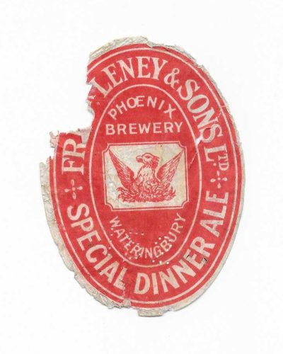 LENEY OF WATERINGBURY - SPECIAL DINNER ALE - THIS IS THE SMALLER SIZE - 90mm TALL  - POOR - SEE BOTH PICS