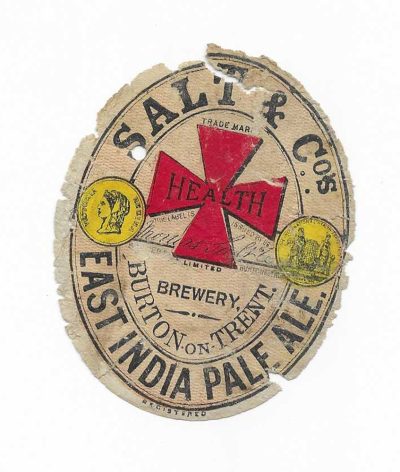 THOMAS SALT - EAST INDIA PALE ALE - POOR - SEE BOTH PICS