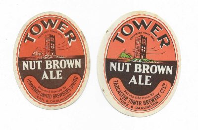 TOWER - NUT BROWN ALE - 2 DIFFERENT - HAMMONDS & TADCASTER
