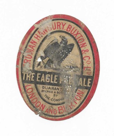 TRUMAN HANBURY BUXTON - THE EAGLE PALE ALE - FAIR ONLY - 86mm TALL - SEE 2 PICS