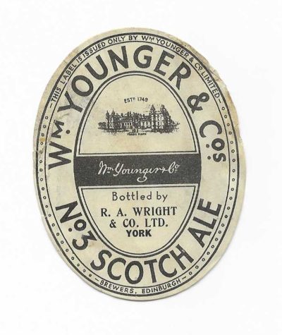 Wm. YOUNGER - WRIGHT OF YORK - FAIR - 82mm TALL