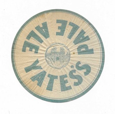 YATES - CRIMPLES TOP LABEL FOR TOP AND NECK OF BOTTLE TO STOP TAMPER - 108mm