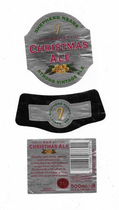 SHEPHERD NEAME OF FAVERSHAM - CHRISTMAS 2004 - USED